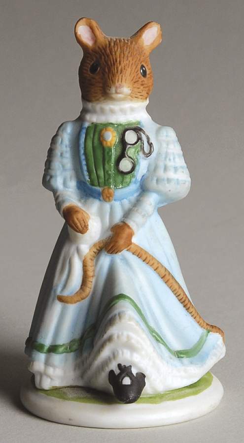 The Woodmouse Family Winsome - No Box by Franklin Mint-1