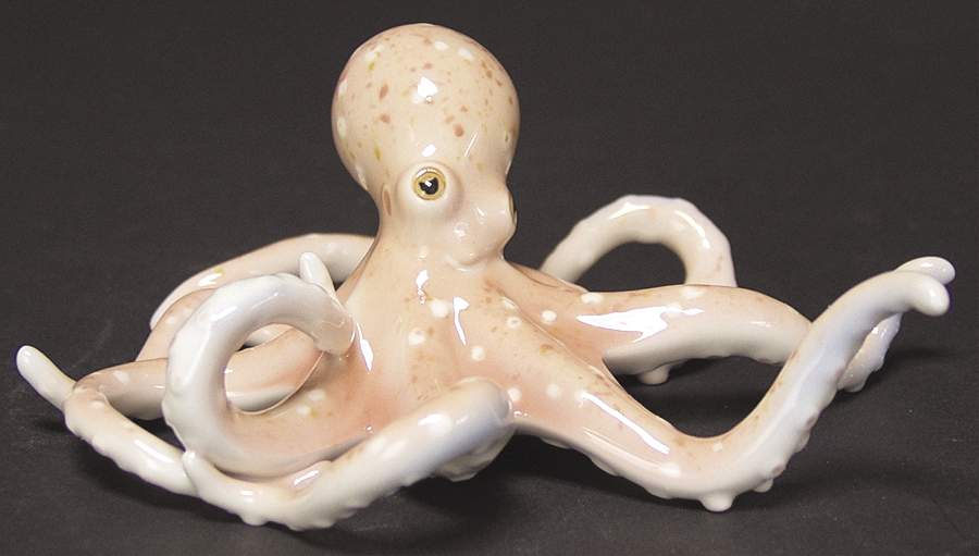 By the Sea Octopus Figure - With Box by Franz Collection-1