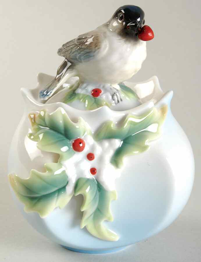 Holiday Beginnings Sugar Jar & Lid - No Box by Franz Collection-1