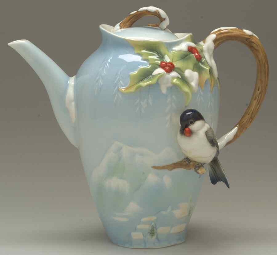 Holiday Beginnings Teapot - Boxed by Franz Collection-1