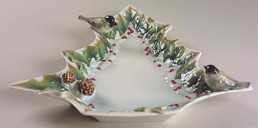 Holiday Beginnings Tree Plate - No Box by Franz Collection-1