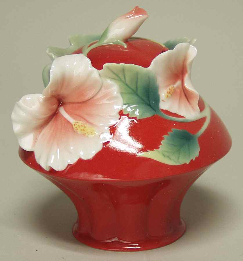 Island Beauty Sugar Jar & Lid - Boxed by Franz Collection-1
