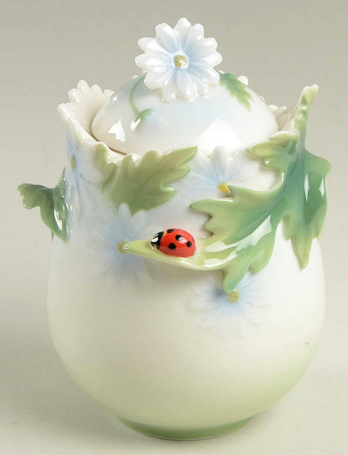 Lady Bug Sugar Jar & Lid - Boxed by Franz Collection-1