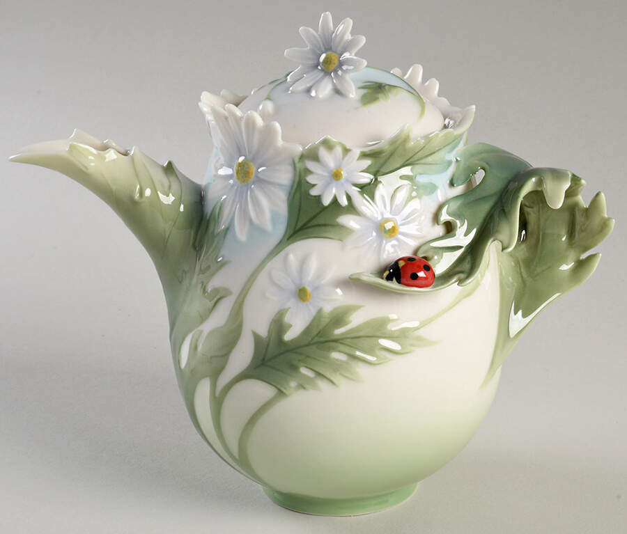 Lady Bug Teapot - Boxed by Franz Collection-1