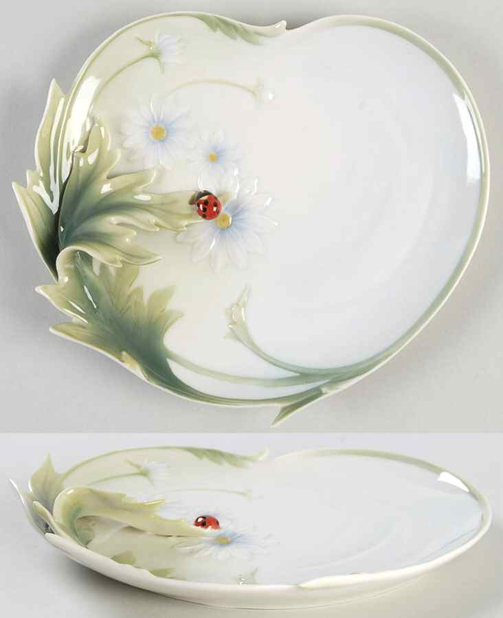 Lady Bug Dessert Plate - Boxed by Franz Collection-1