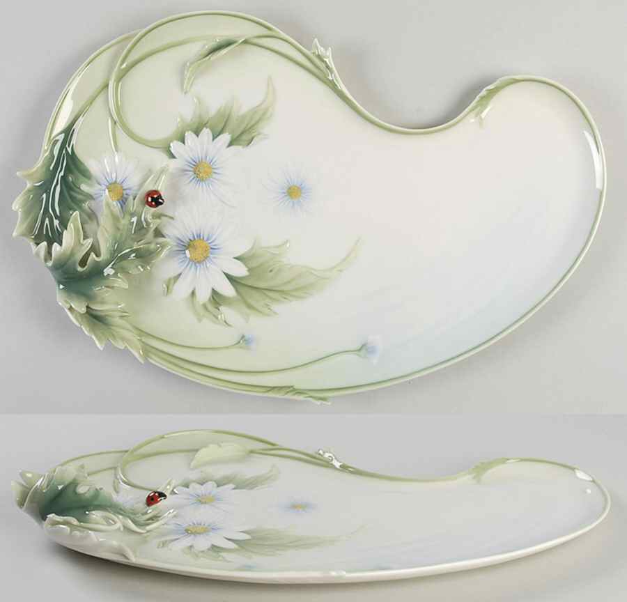 Lady Bug Ornamental Platter - No Box by Franz Collection-1