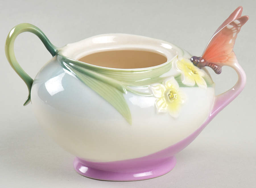 Papillon-Butterfly Collection Sugar Jar Without Lid - No Box by Franz Collection-1