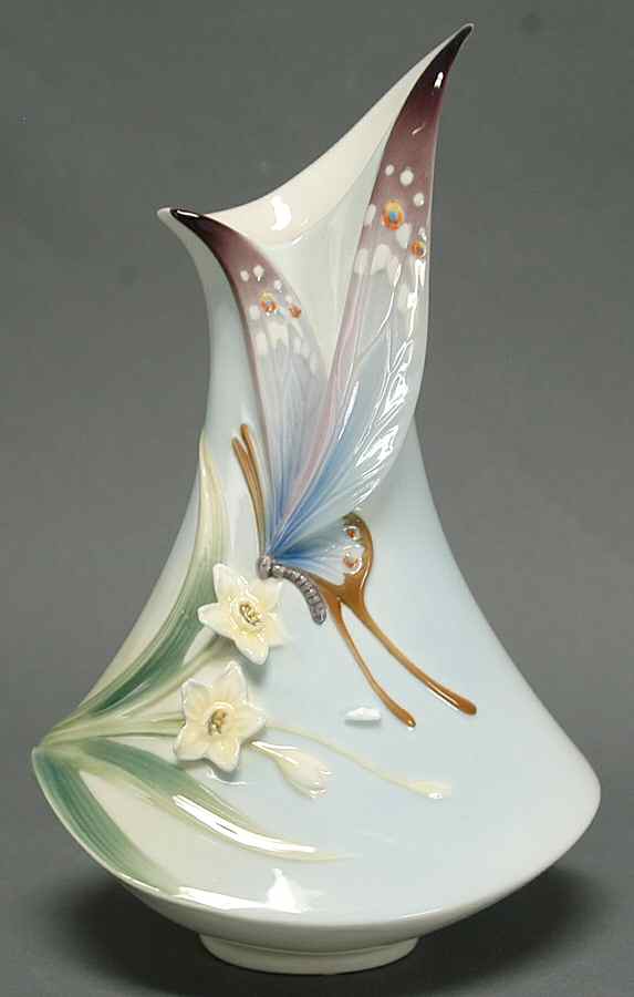 Papillon-Butterfly Collection Small Vase - Boxed by Franz Collection-1