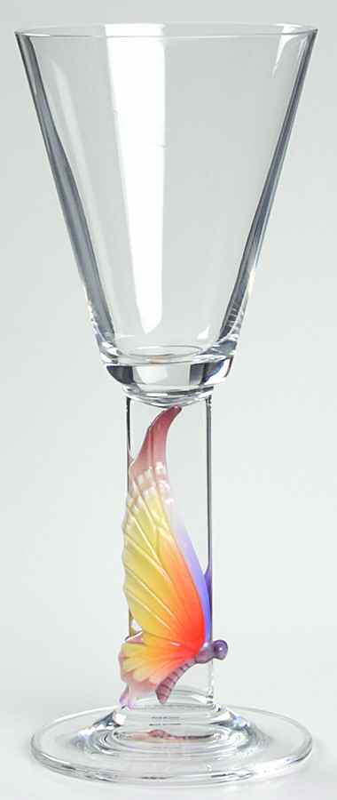 Papillon-Butterfly Collection White Wine Glass - Boxed by Franz Collection-1