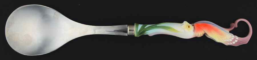 Papillon-Butterfly Collection Salad Serving Spoon - No Box by Franz Collection-1