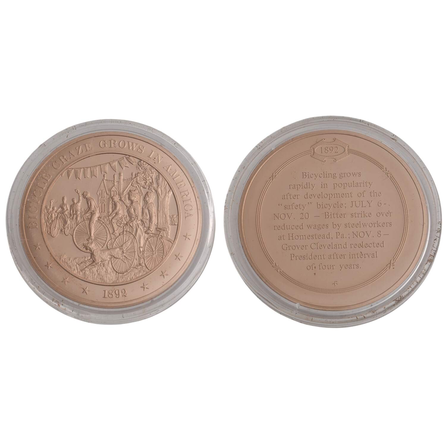 History of the United States-Proof Set 1792 - First Us Mint Established - No Box by Franklin Mint-1