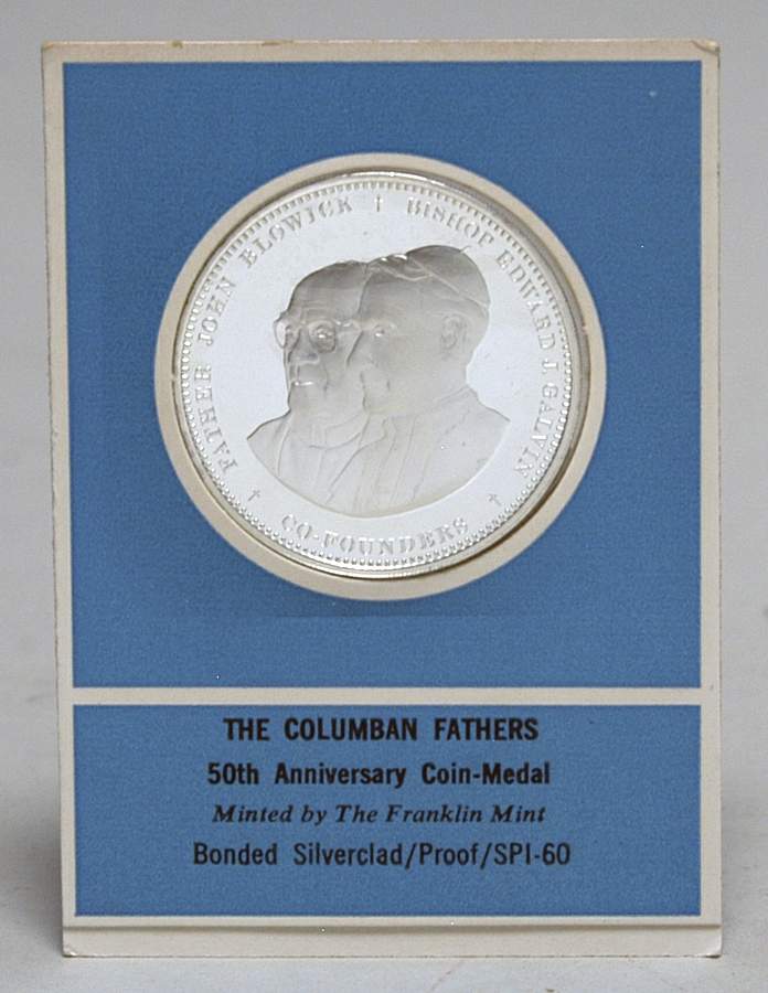 Frankin Mint Proof Medallion The Colombian Fathers - No Box by Franklin Mint-1