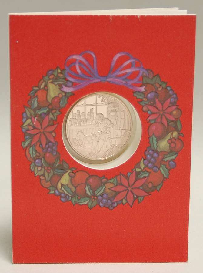Frankin Mint Proof Medallion Toymaker's Shop - No Box by Franklin Mint-1
