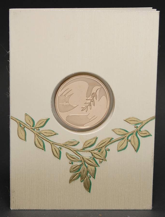 Frankin Mint Proof Medallion Peace - No Box by Franklin Mint-1