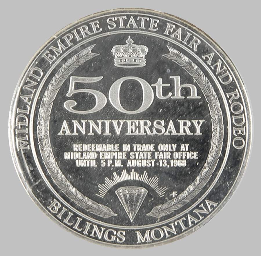 Frankin Mint Proof Medallion Midland Empire State Fair - No Box by Franklin Mint-1