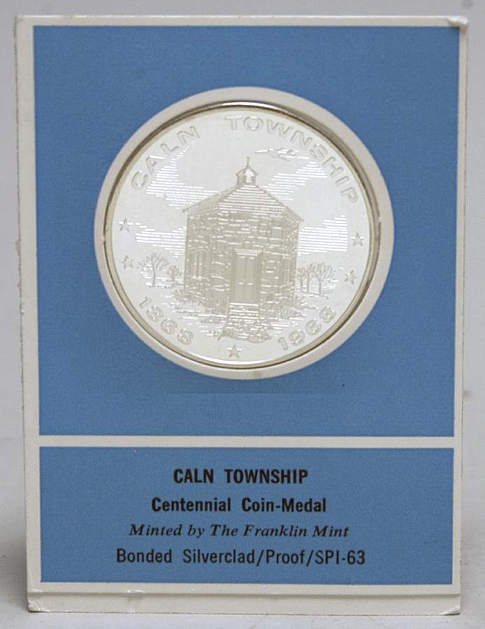 Frankin Mint Proof Medallion Caln Township Centennial - No Box by Franklin Mint-1