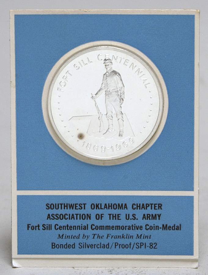 Frankin Mint Proof Medallion Fort Sill Centennial - No Box by Franklin Mint-1