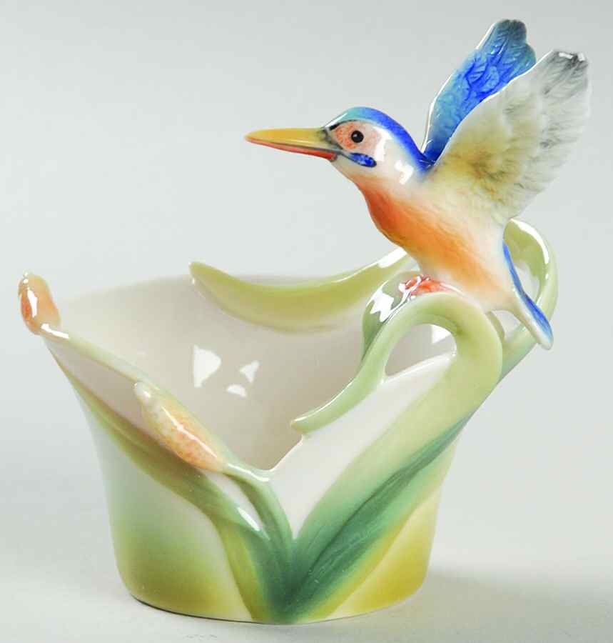 Iridescence Kingfisher Tea Lite Holder - No Box by Franz Collection-1