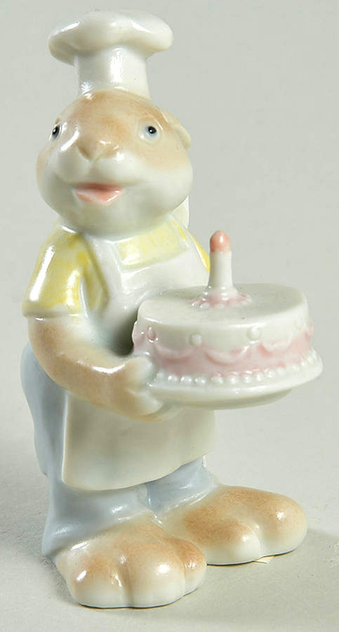 Fitz & Floyd Figurines Rabbit Baker - Boxed by Fitz & Floyd-1