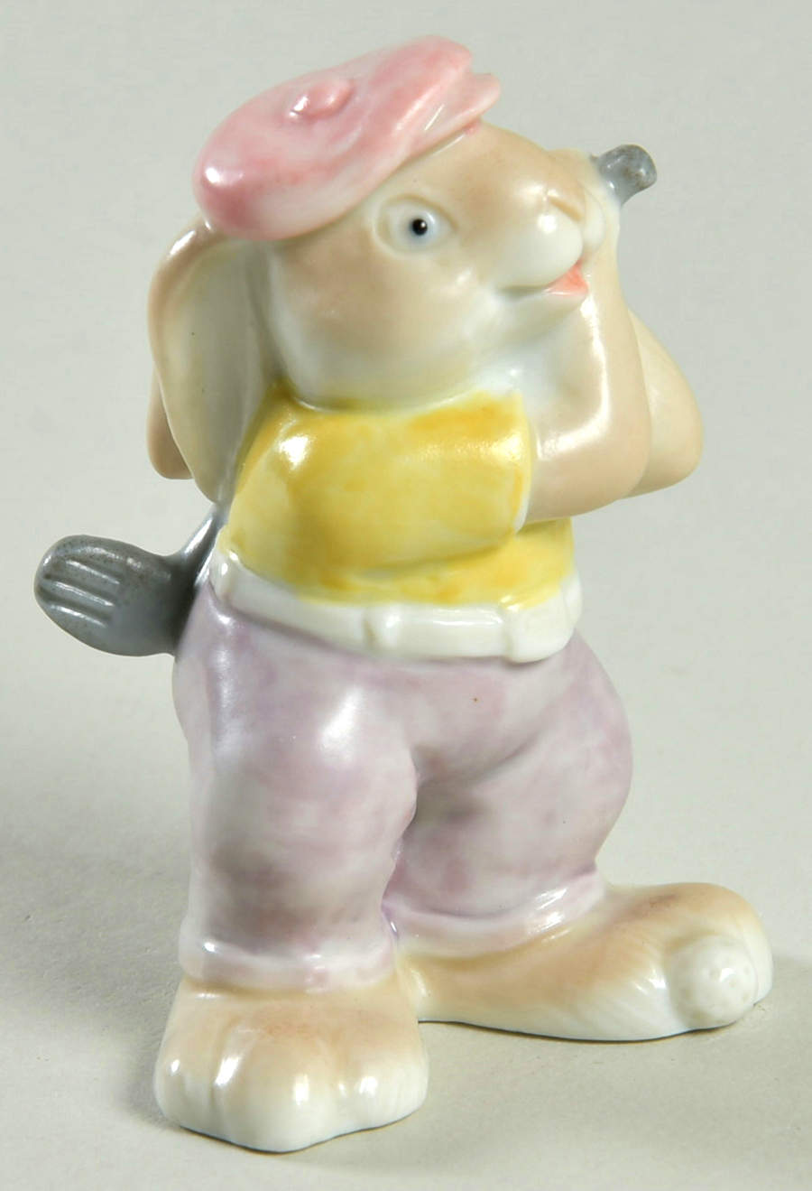 Fitz & Floyd Figurines Rabbit Golfing - No Box by Fitz & Floyd-1