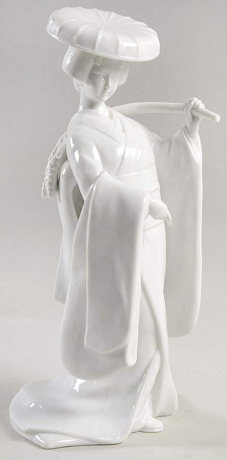 Fitz & Floyd Figurines Geisha With Wisteria - No Box by Fitz & Floyd-1