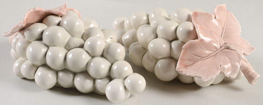 Fitz & Floyd Figurines Grapes-Satin/Peach - No Box by Fitz & Floyd-1