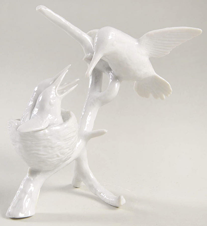 Fitz & Floyd Figurines Hummingbirds On Branch - No Box by Fitz & Floyd-1