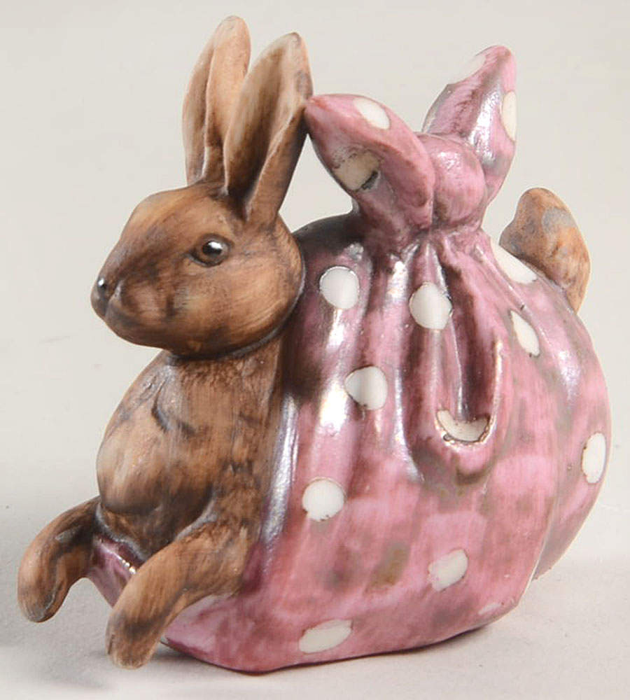 Fitz & Floyd Figurines Rabbit In Handkerchief - No Box by Fitz & Floyd-1