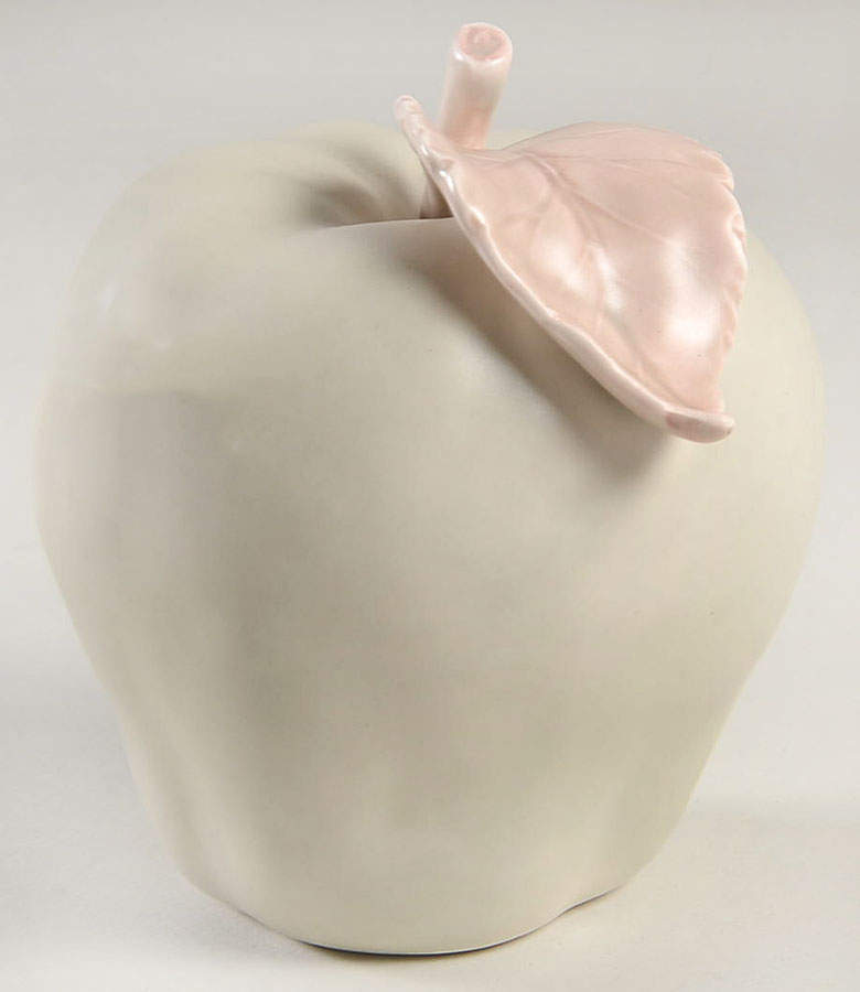 Fitz & Floyd Figurines Apple-Buff With Peach - No Box by Fitz & Floyd-1