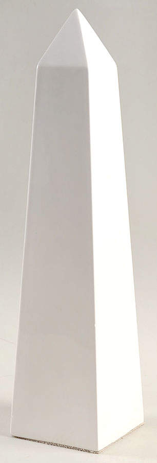 Fitz & Floyd Figurines Obelisk-White - No Box Nb48a by Fitz & Floyd-1