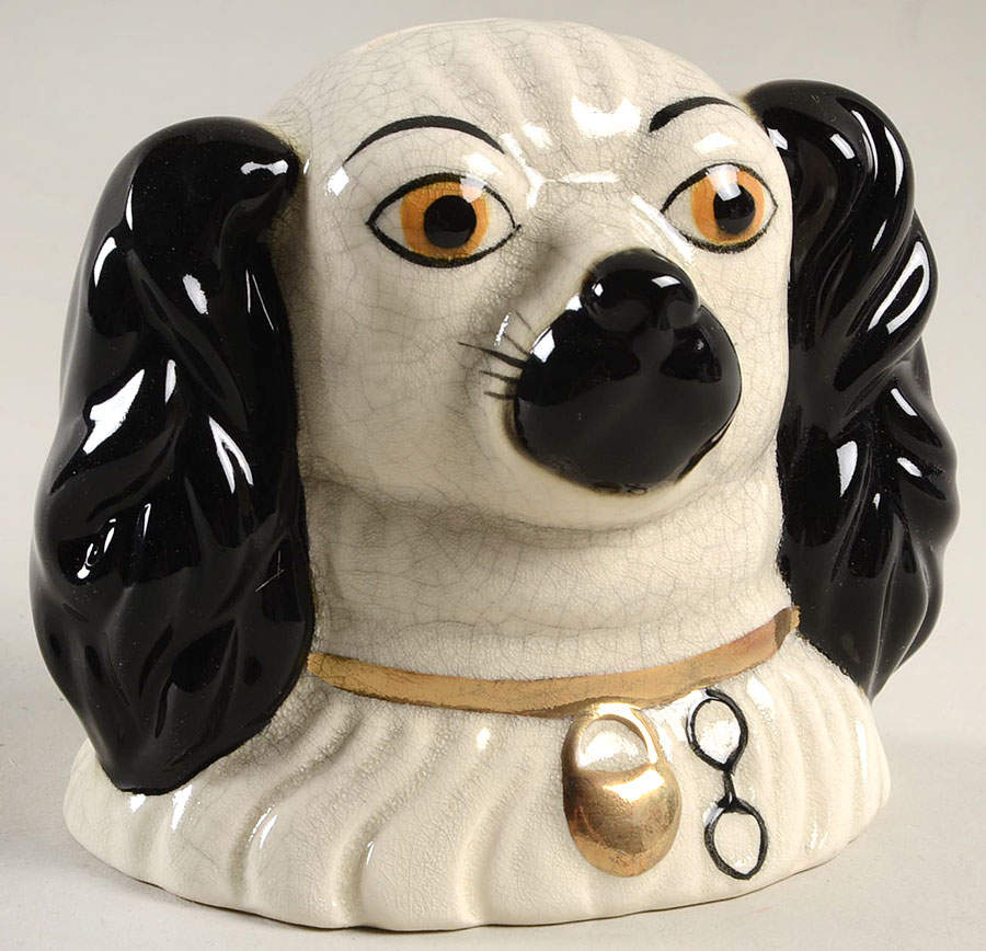 Fitz & Floyd Figurines Staffordshire Dog Bank - No Box by Fitz & Floyd-1