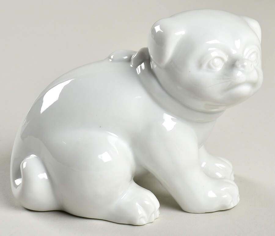 Fitz & Floyd Figurines Bulldog Facing Left - No Box by Fitz & Floyd-1