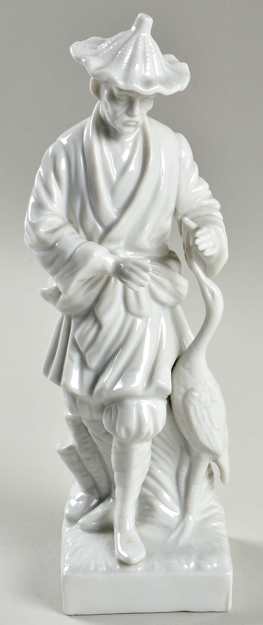 Fitz & Floyd Figurines Oriental Farmer With Crane - No Box by Fitz & Floyd-1