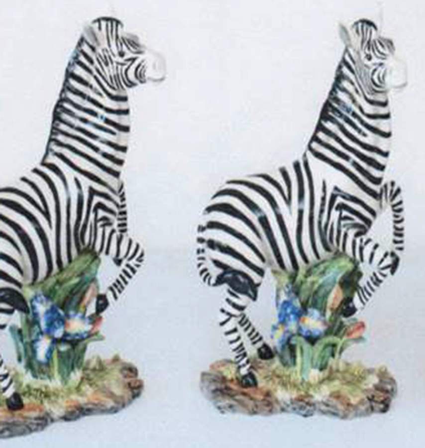 Fitz & Floyd Figurines Zebra - No Box by Fitz & Floyd-1