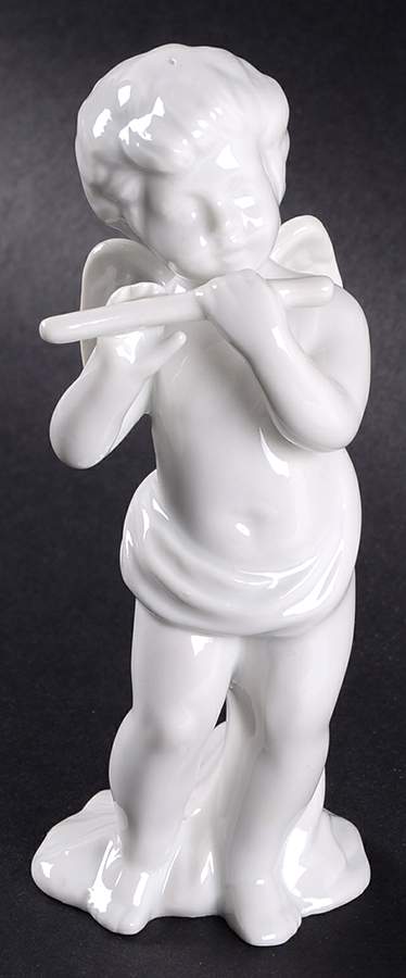 Fitz & Floyd Figurines Angel/Cherub With Flute - No Box by Fitz & Floyd-1