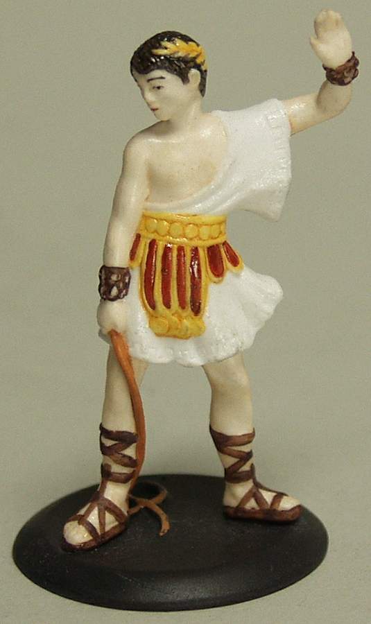Porcelain Circus Lion Tamer - Boxed by Franklin Mint-1