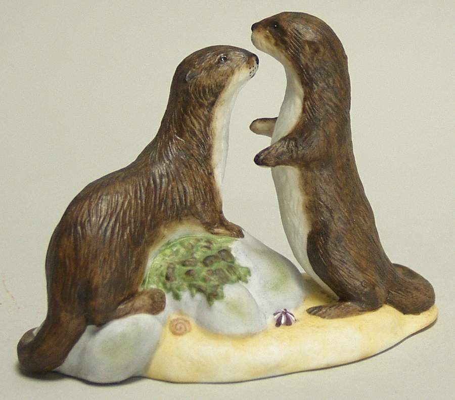 Woodland Year February-On The Coast - No Box by Franklin Mint-1