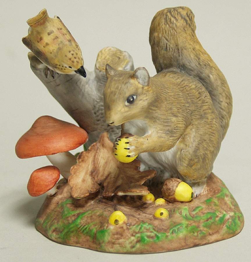 Woodland Year October-Colors Of Autumn - No Box by Franklin Mint-1