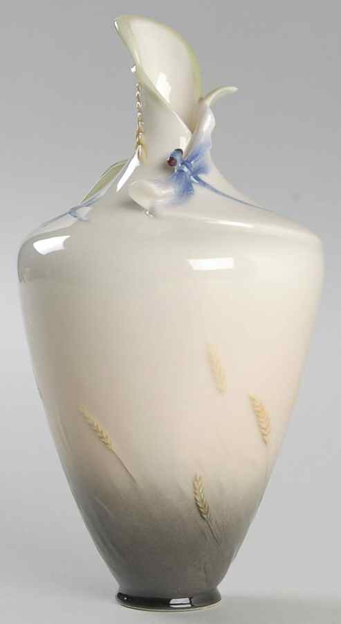 Dragonfly Collection Long Neck Vase - Boxed by Franz Collection-1