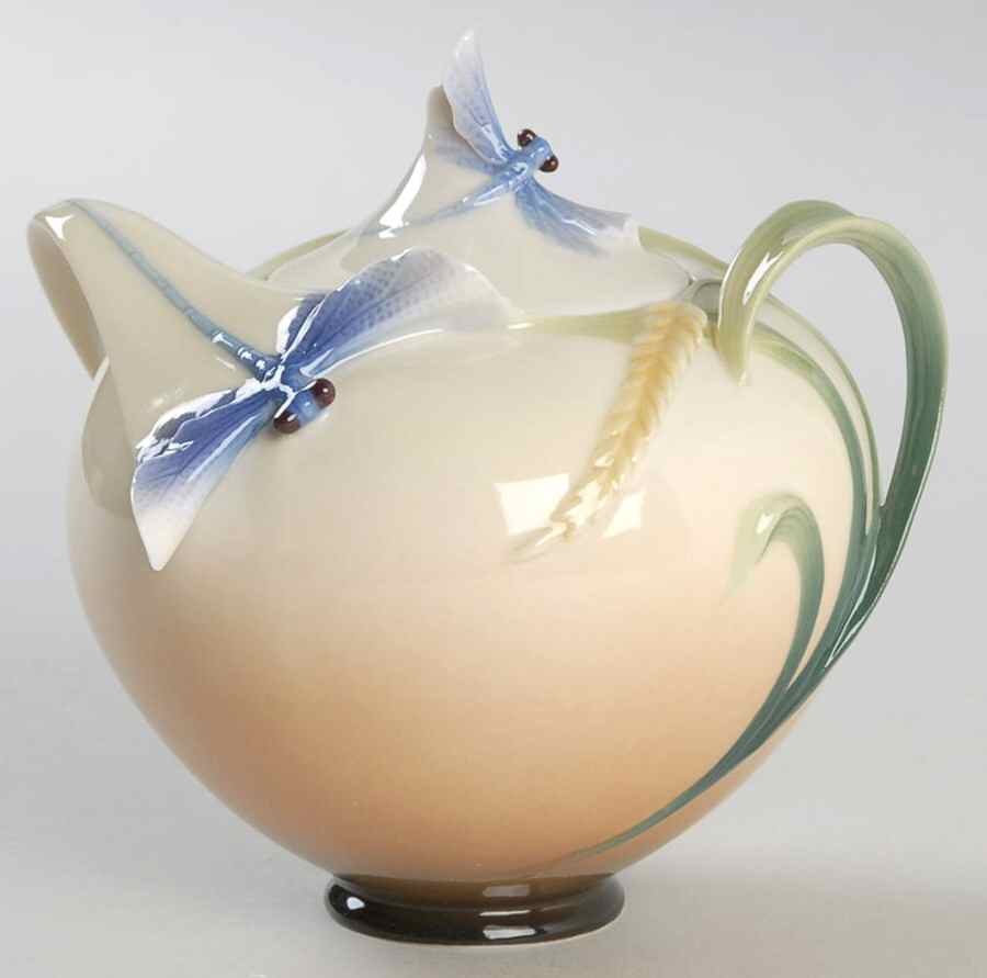 Dragonfly Collection Sugar Jar & Lid - Boxed by Franz Collection-1