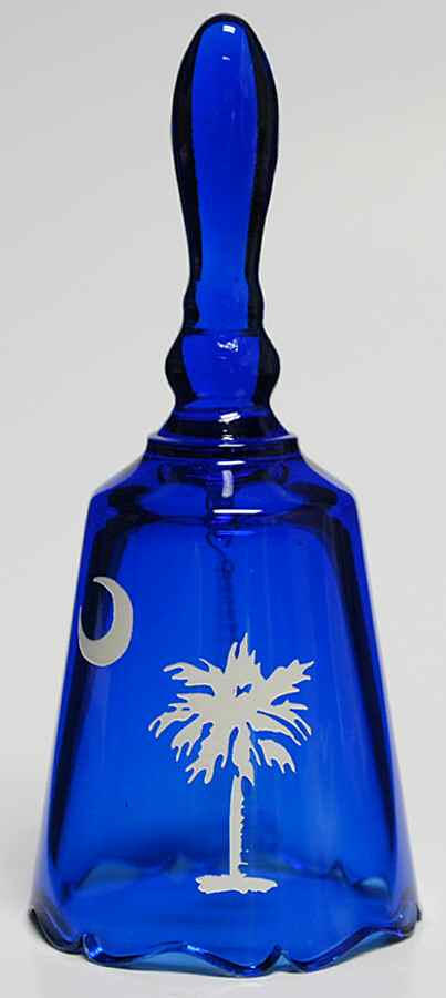 Fenton Crystal Giftware South Carolina Dinner Bell - Boxed by Fenton-1