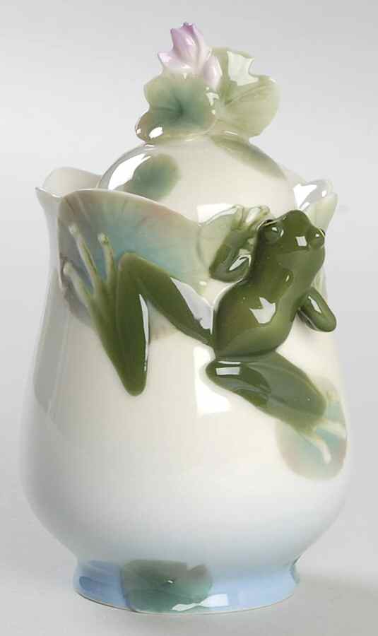Amphibia Collection Sugar Jar & Lid - Boxed by Franz Collection-1