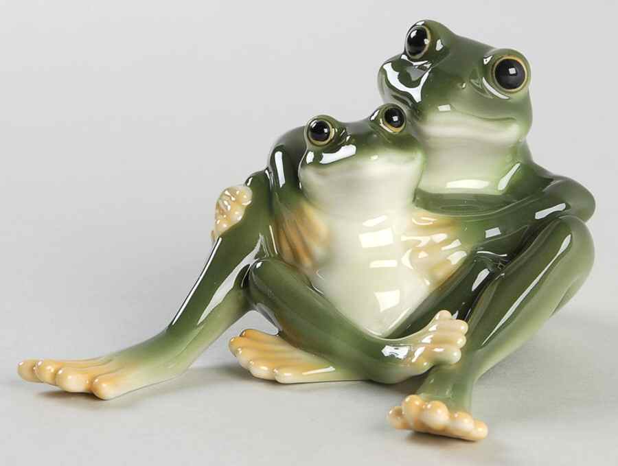 Amphibia Collection Mother & Daughter Figurine - No Box by Franz Collection-1