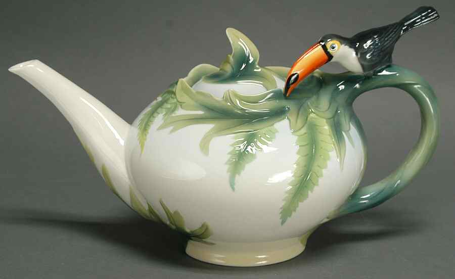 Paradise Calls-Toucan Teapot - Boxed by Franz Collection-1
