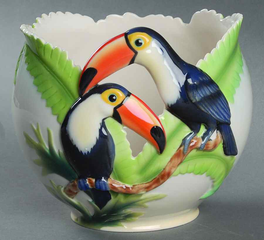 Paradise Calls-Toucan Candleholder - Boxed by Franz Collection-1