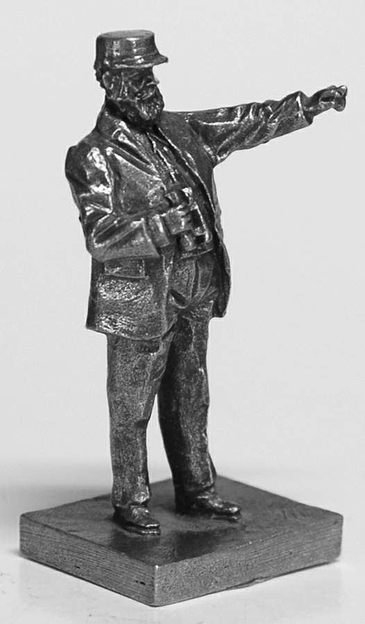 People of the American West Riverboat Captain - No Box by Franklin Mint-1