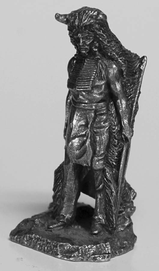 People of the American West Buffalo Dancer - No Box by Franklin Mint-1