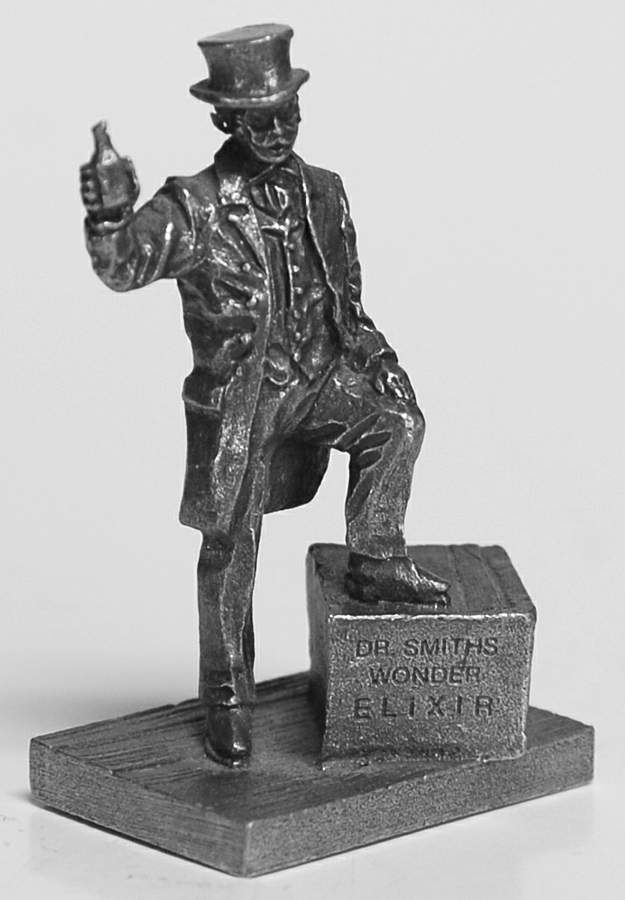 People of the American West Patent Medicine Man - No Box by Franklin Mint-1