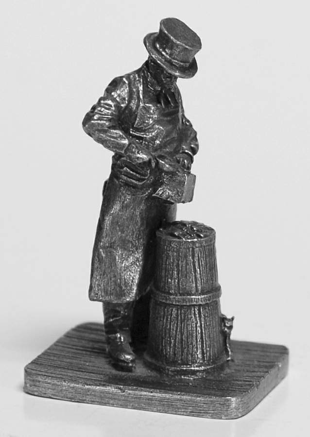 People of the American West Country Store Clerk - No Box by Franklin Mint-1