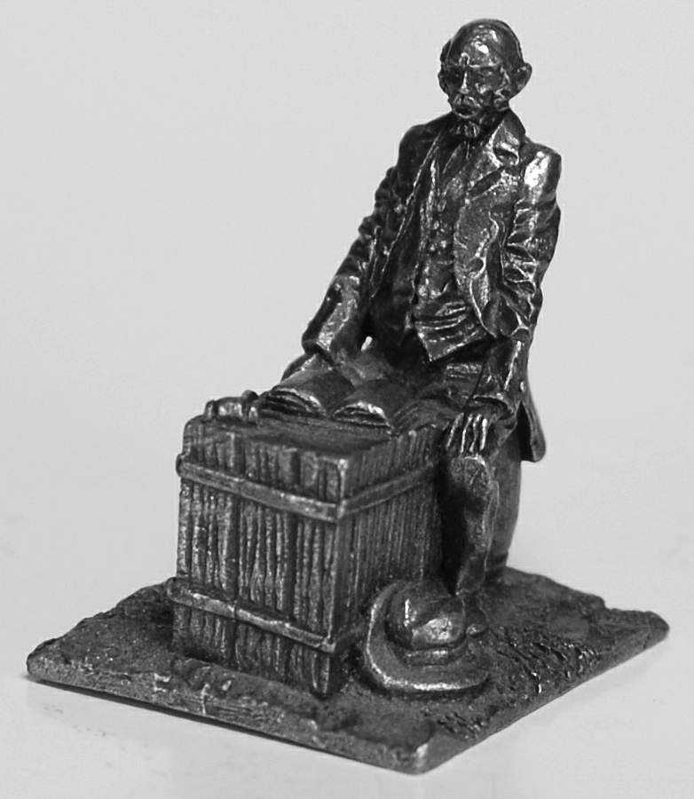 People of the American West Itinerant Judge - No Box by Franklin Mint-1